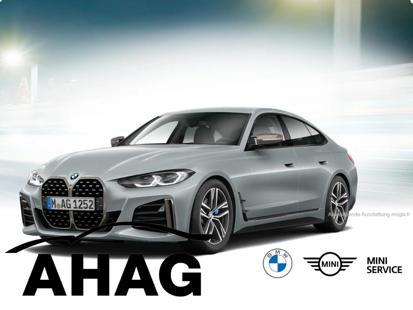 BMW 440 M440i Gran Coupe Sport Aut. Standhzg. Klimaaut. Grau - 1