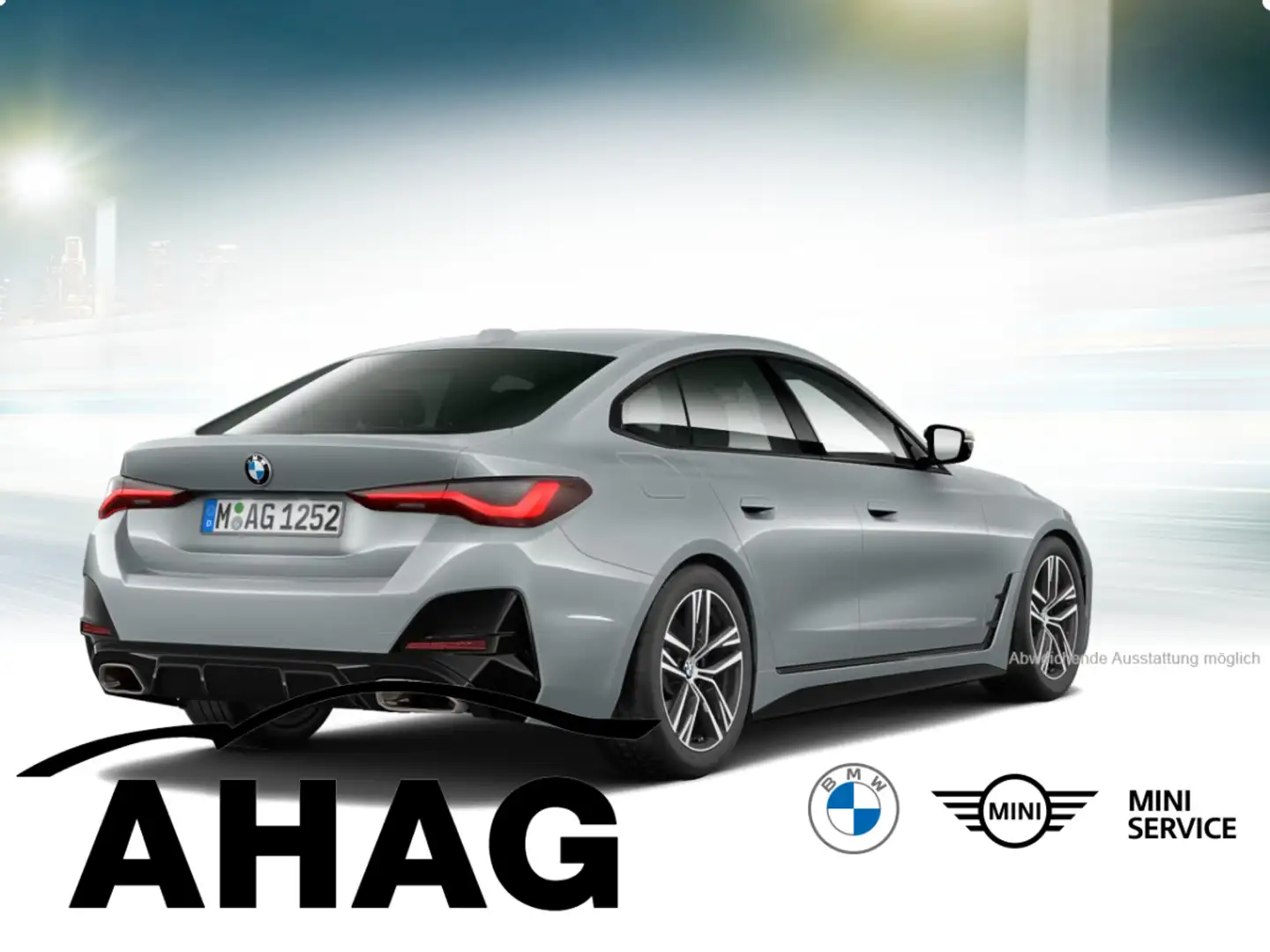 BMW 440 M440i Gran Coupe Sport Aut. Standhzg. Klimaaut. Grau - 2