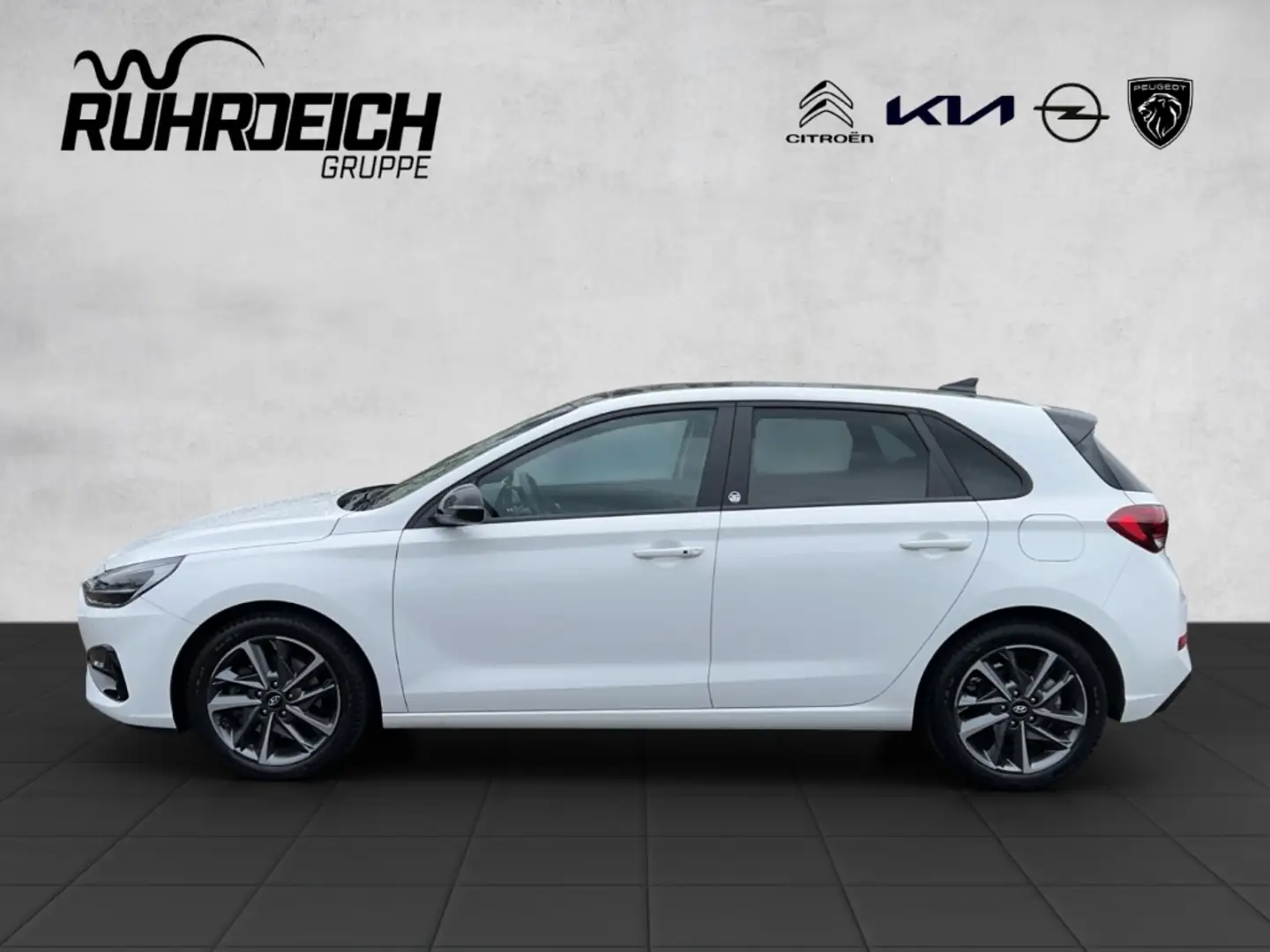 Hyundai i30 Edition 30+ 1.0 T-GDI +E-Dach+AUTOM.+NAVI+SHZ+KAME Weiß - 2
