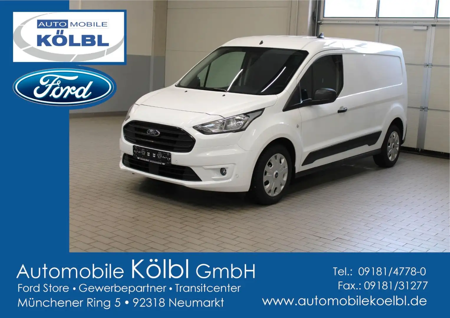 Ford Transit Connect Kasten LKW 230L2 Trend, SHZ/LED White - 1