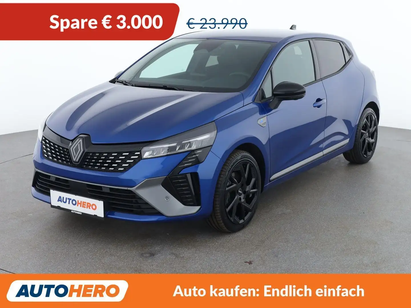 Renault Clio 1.6 Hybrid E-Tech Esprit Alpine Blau - 1