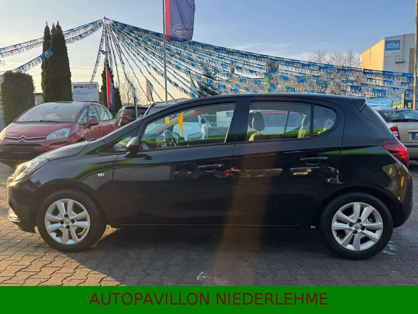 Opel Corsa 1.2*Klima*Sitz-&Lenkradhzg*Allwetter*HUNEU Zwart - 1