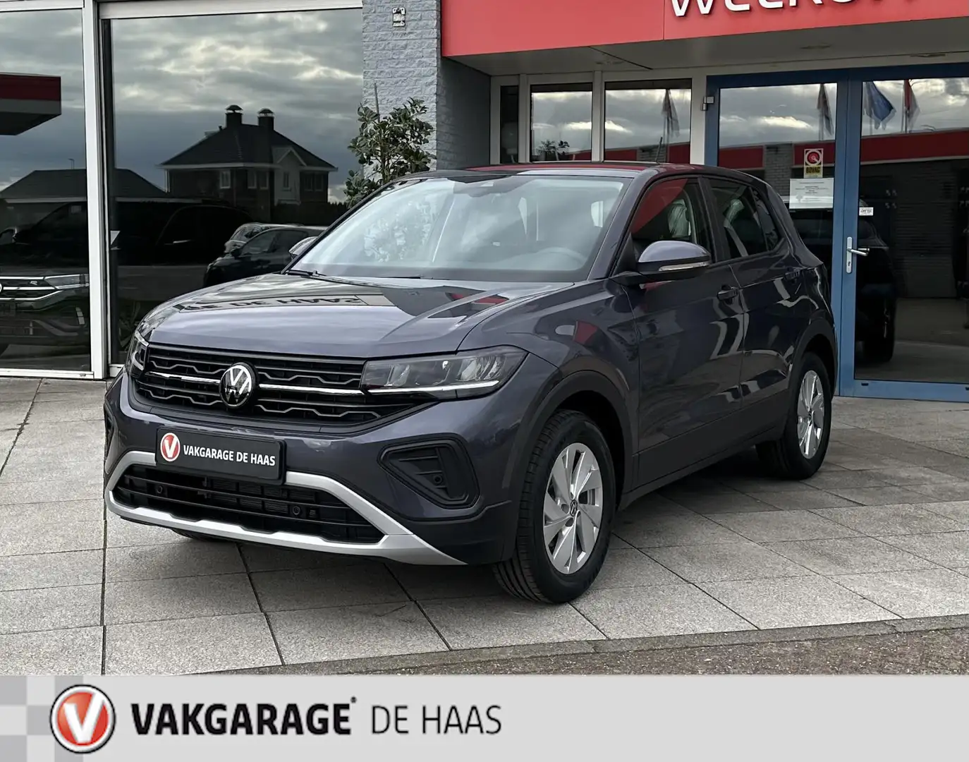 Volkswagen T-Cross 1.0 TSI Life Edition NIEUW! Grigio - 1