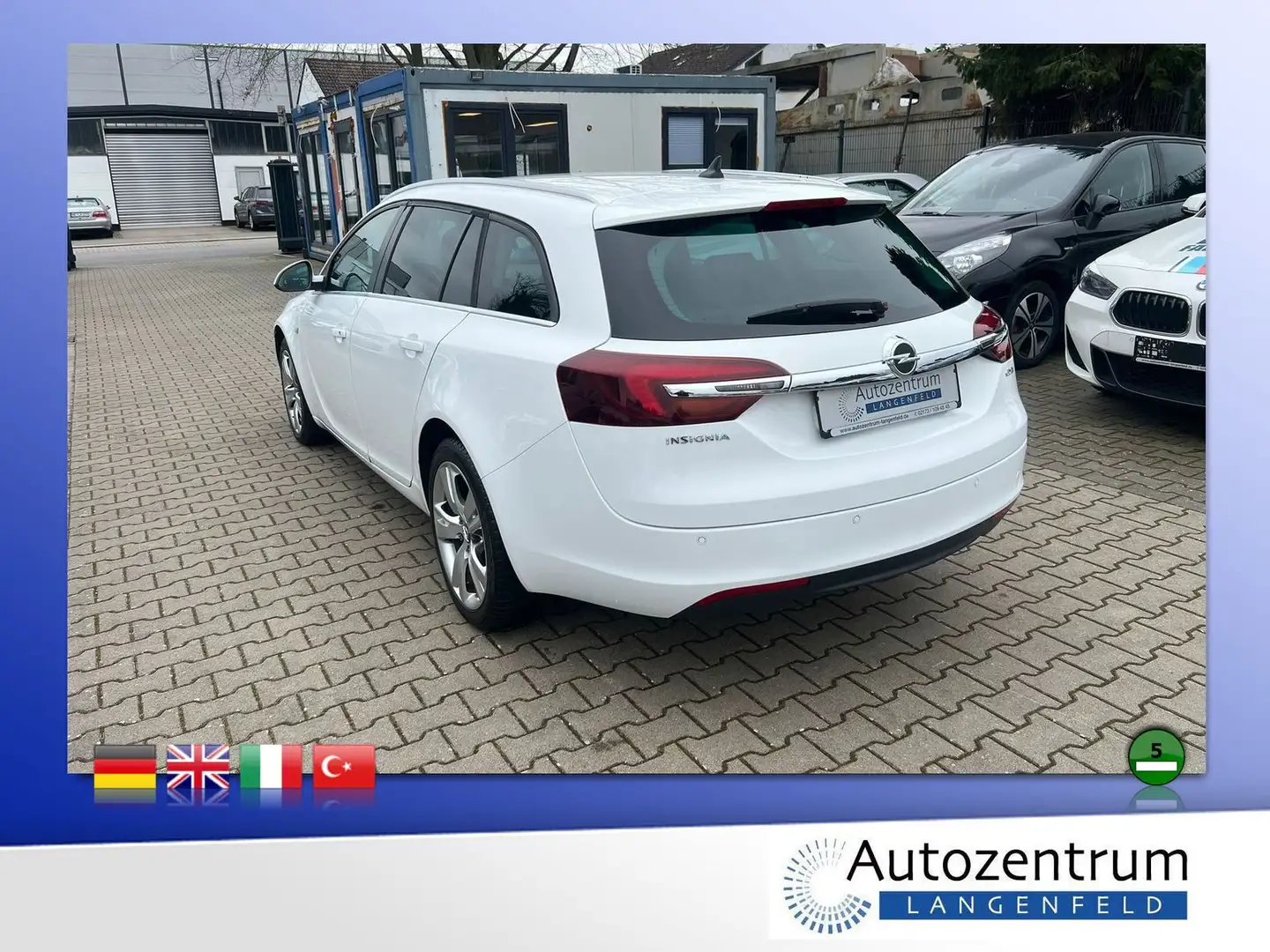 Opel Insignia A SportsTourer 2.0 CDTI Aut. Innovation Weiß - 2