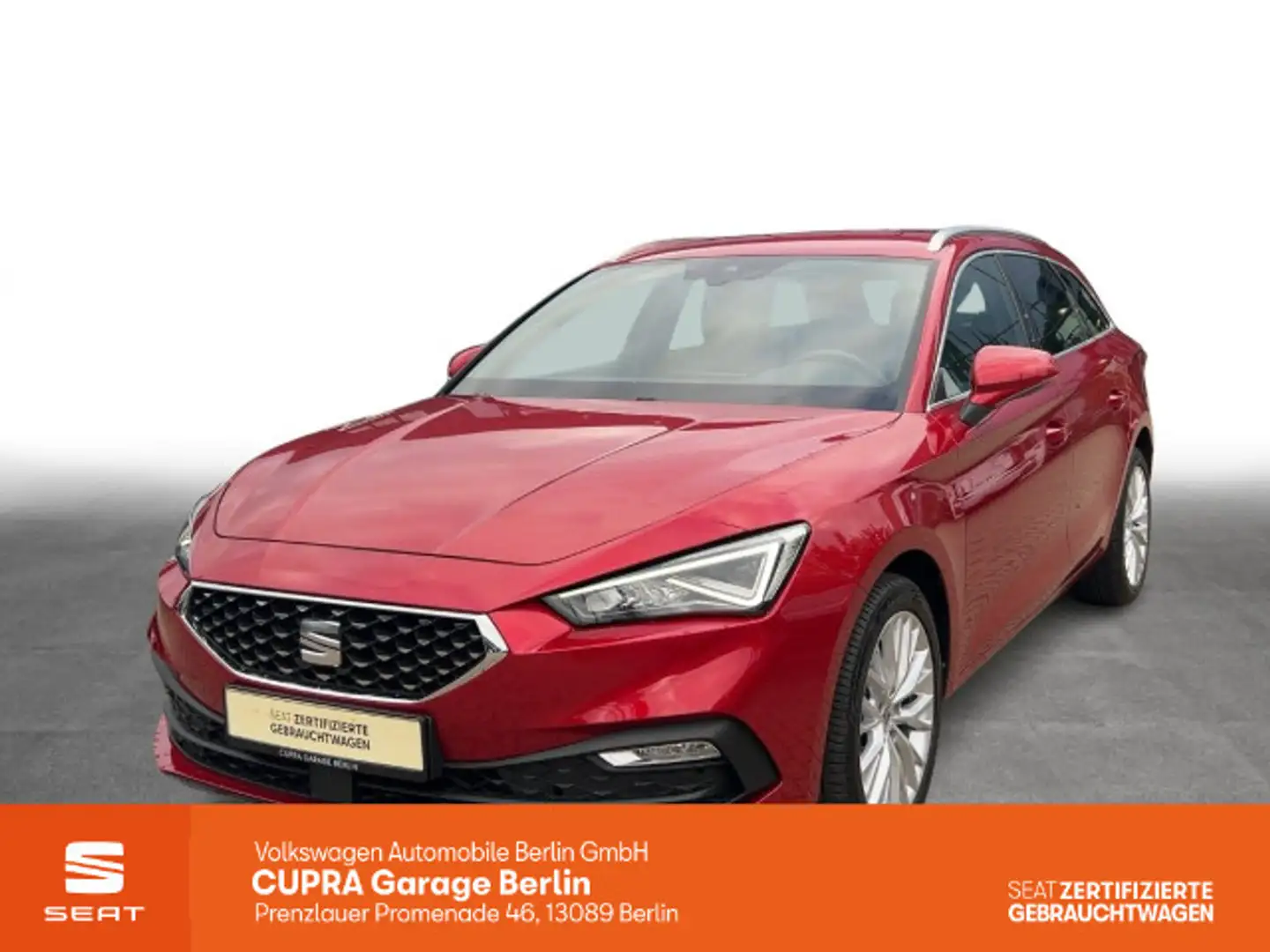 SEAT Leon Sportstourer 2.0 TDI DSG Xcellence LED ACC Rosso - 1
