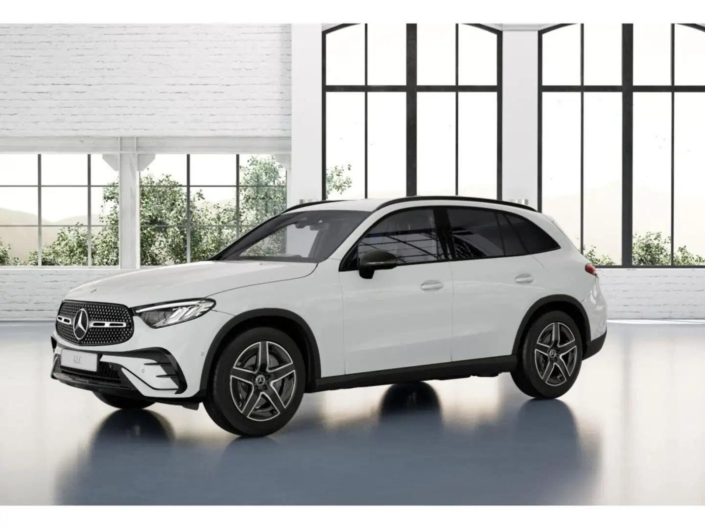 Mercedes-Benz GLC 300 d 4MATIC AMG Night*AHK*Memory*Easy-Pack* Weiß - 2