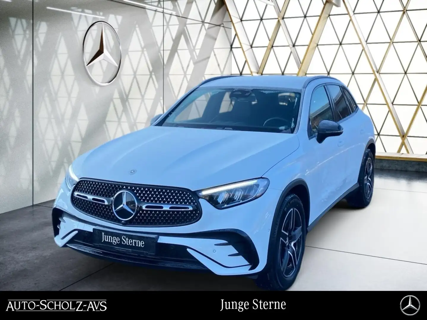 Mercedes-Benz GLC 300 d 4MATIC AMG Night*AHK*Memory*Easy-Pack* Weiß - 1