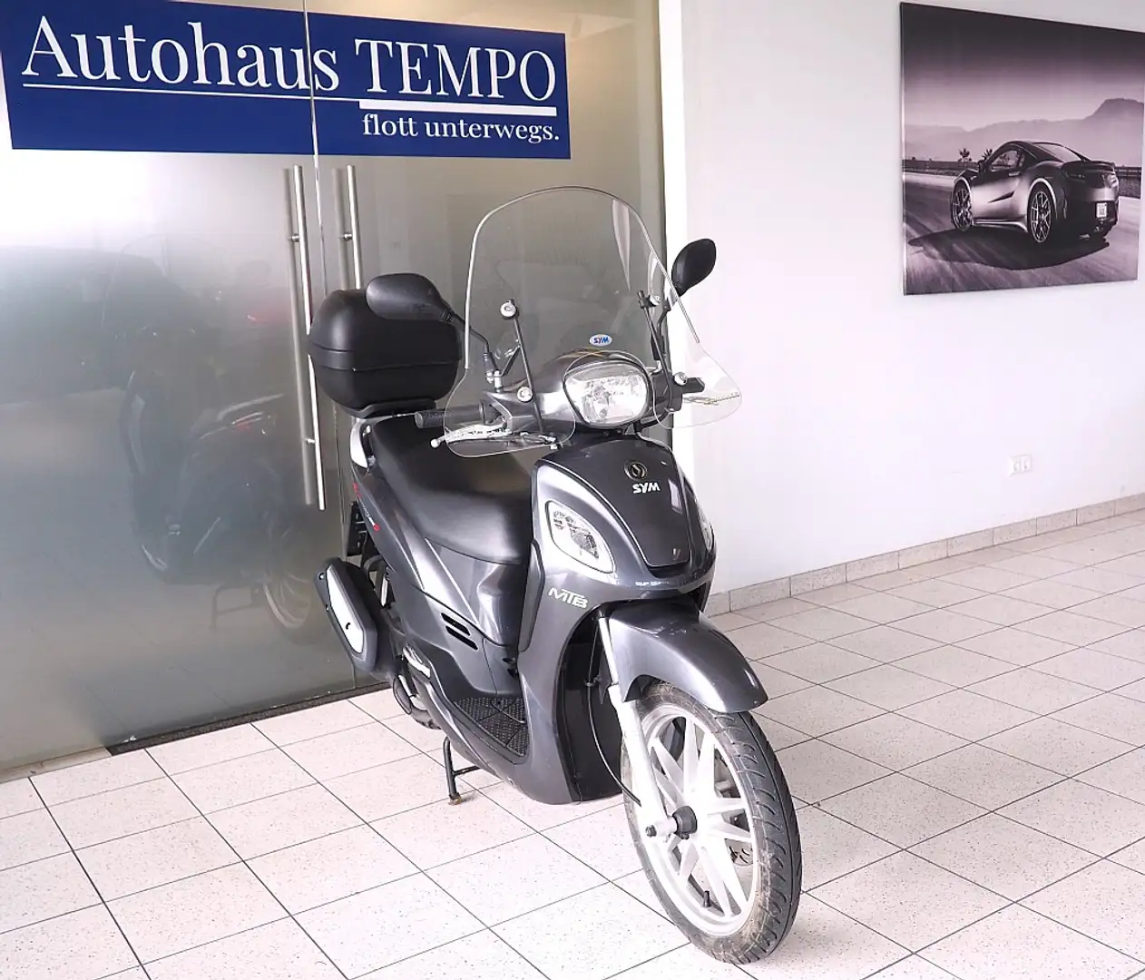 SYM Sonstige Symphony 125 --TOP CASE und Sturmwindschutz-- - 1