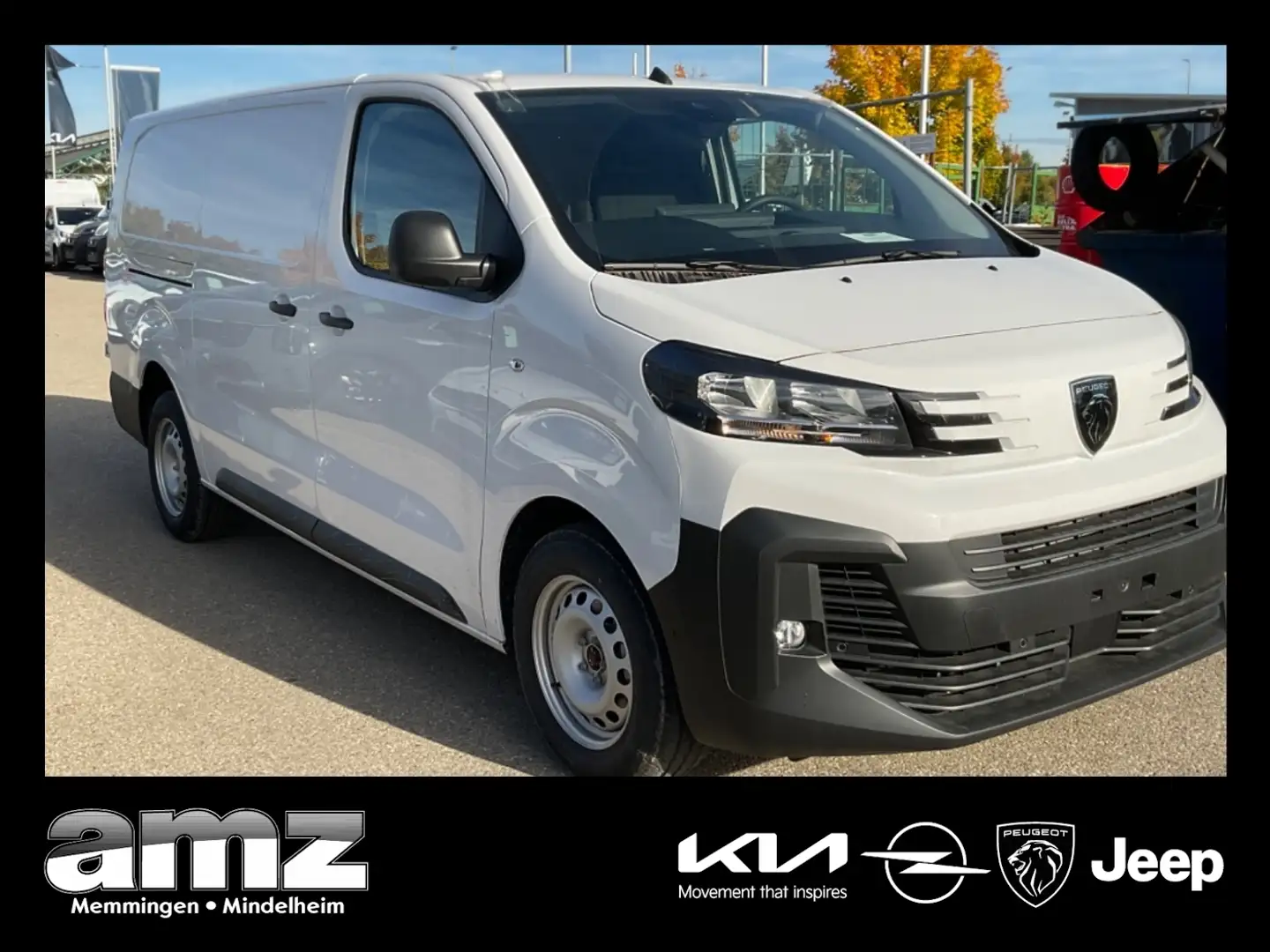 Peugeot Expert Kasten 2.0 BlueHDi 145 Navi+360+Kam.+PDC Blanc - 1