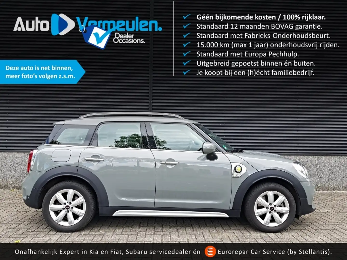 MINI Cooper SE Countryman Mini ALL4 Grijs - 1
