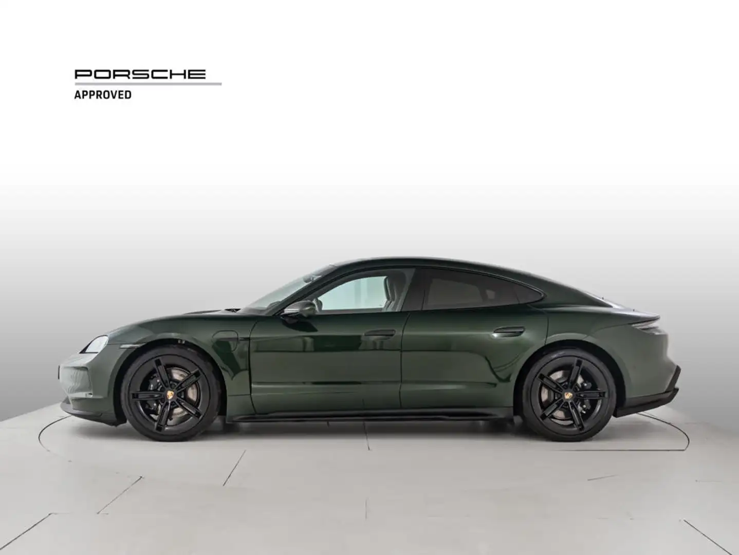 Porsche Taycan 4S Зелений - 2