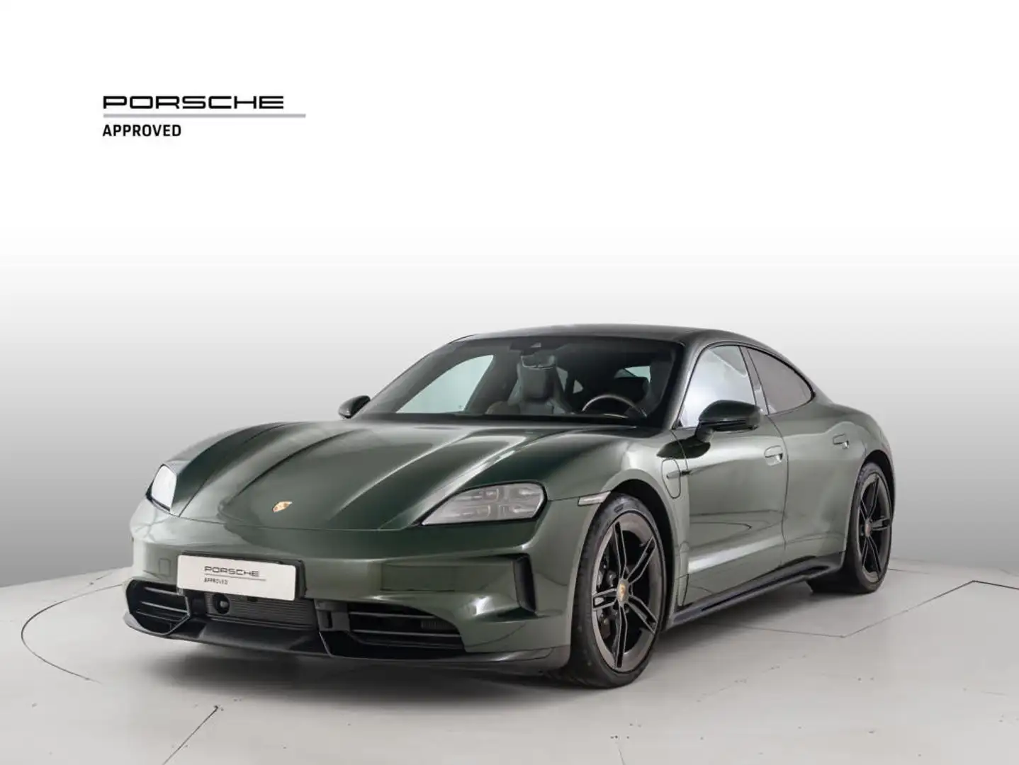 Porsche Taycan 4S Зелений - 1