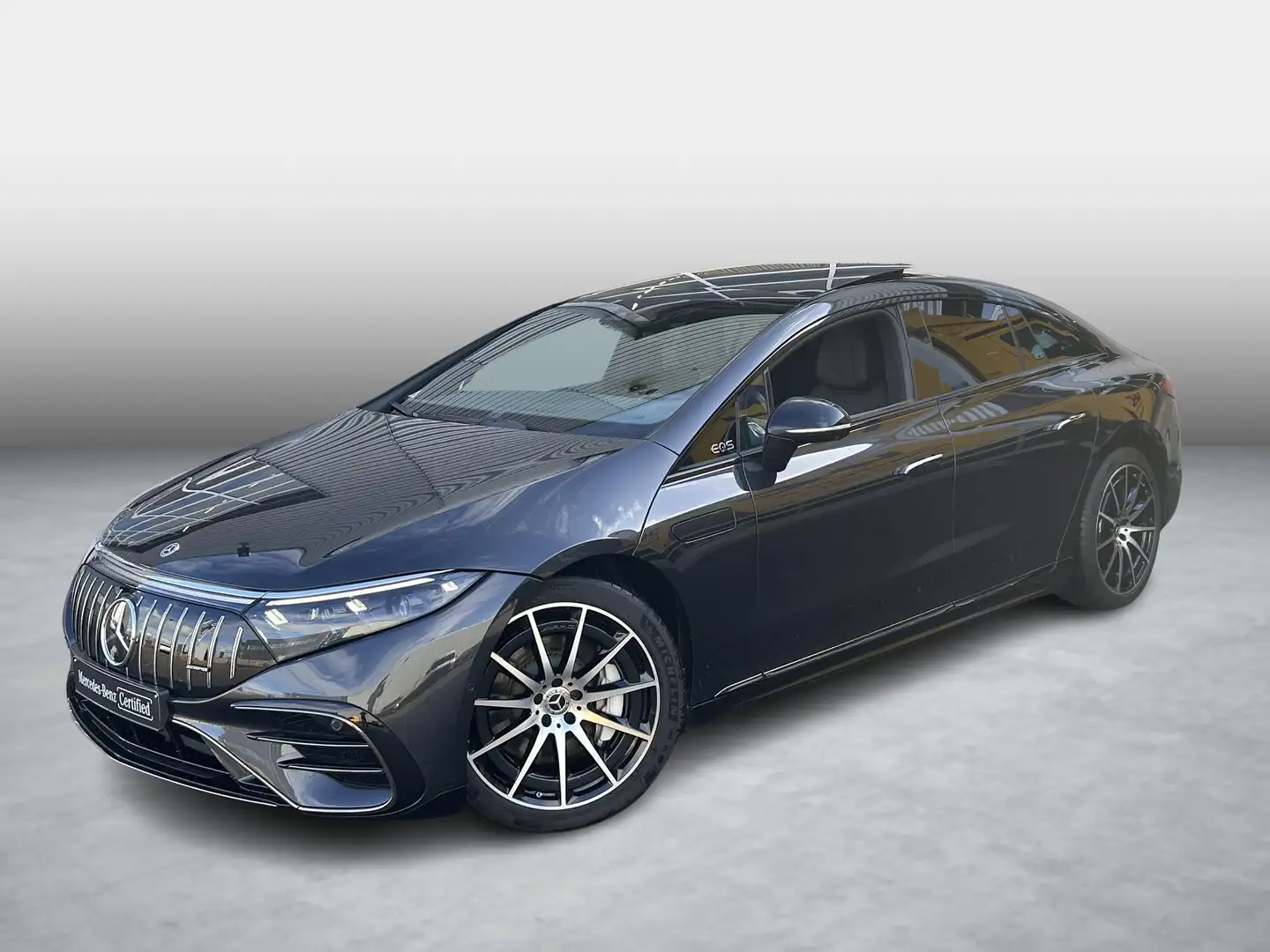 Mercedes-Benz EQS 450+ AMG | Panoramadak | Trekhaak | Burmester | Ca Gris - 2