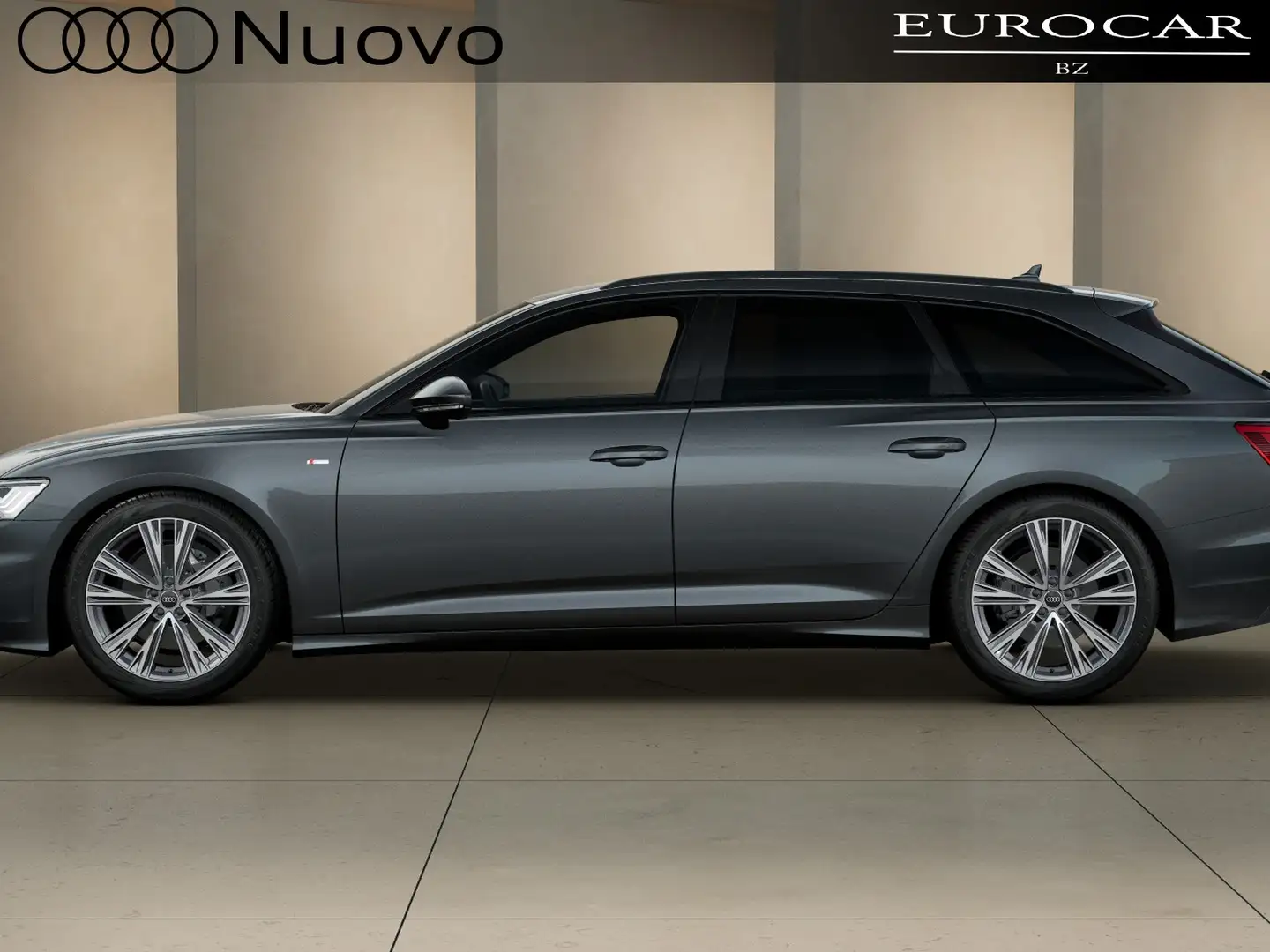 Audi A6 avant 50 3.0 tdi mhev 48v s line edition quattro t Grijs - 2