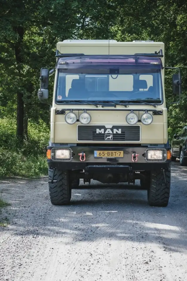 MAN L27, 4x4, 7500 max gewicht. reis klaar, foto 7