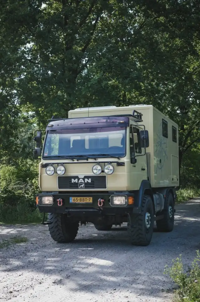 MAN L27, 4x4, 7500 max gewicht. reis klaar, foto 9