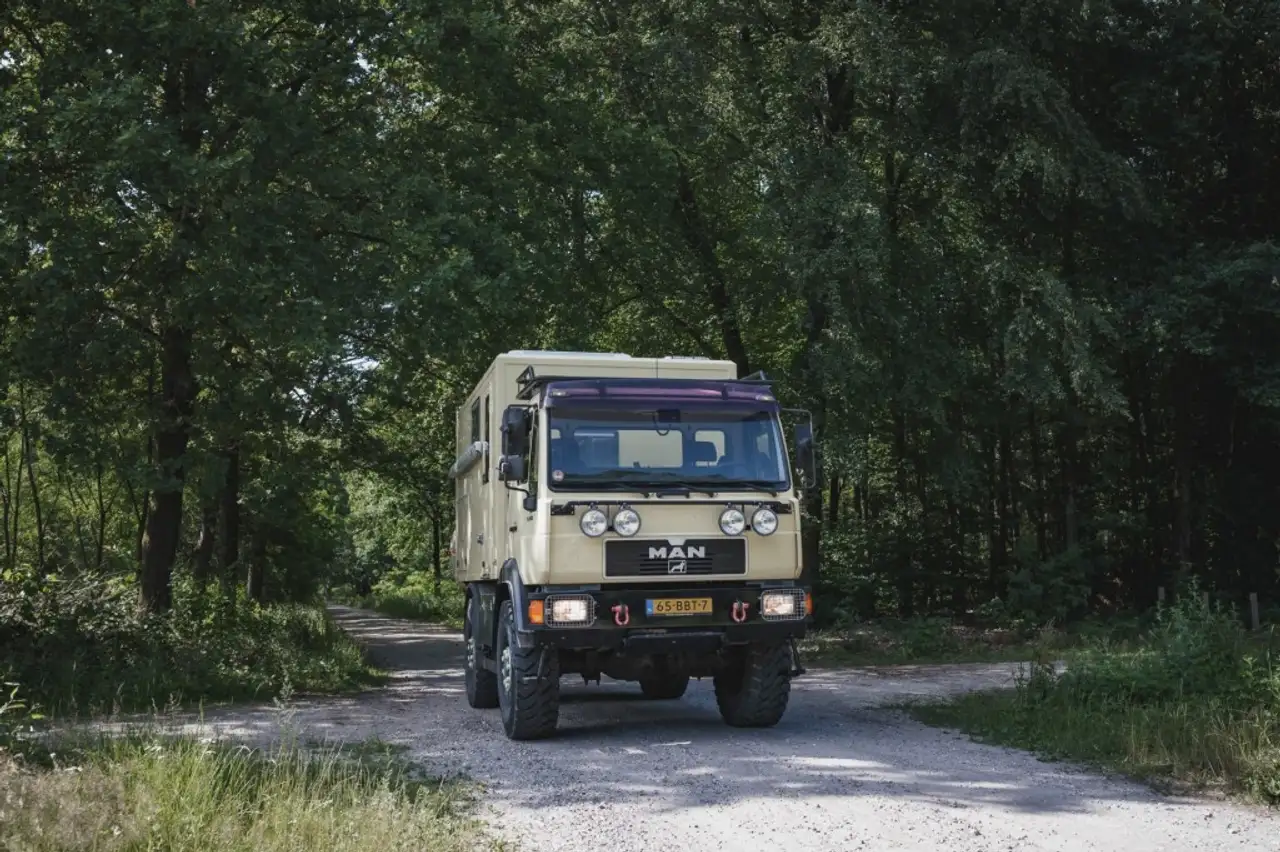 MAN L27, 4x4, 7500 max gewicht. reis klaar, foto 8