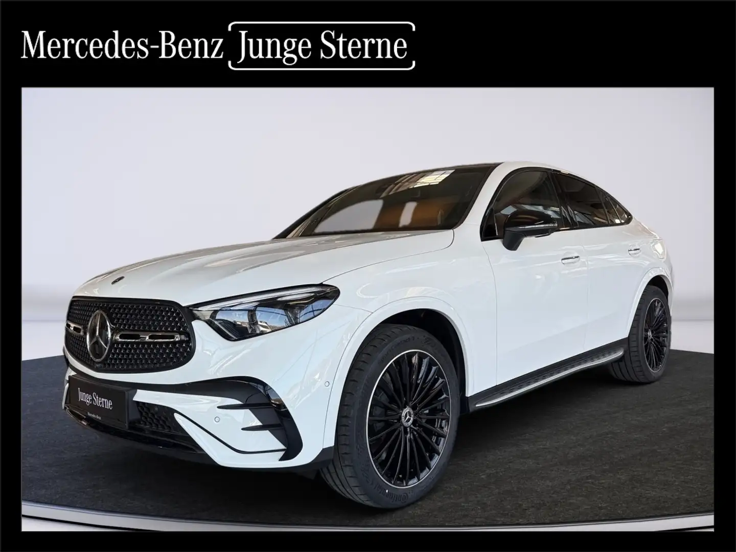 Mercedes-Benz GLC 300 e 4MATIC mit EQ Hybrid Coupé Pano AHK Keyless Blanco - 1