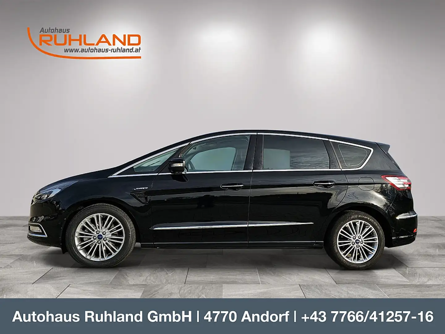 Ford S-Max S-MAX Vignale 2.0 TDCi Auto-Start/Stop Aut. Zwart - 2