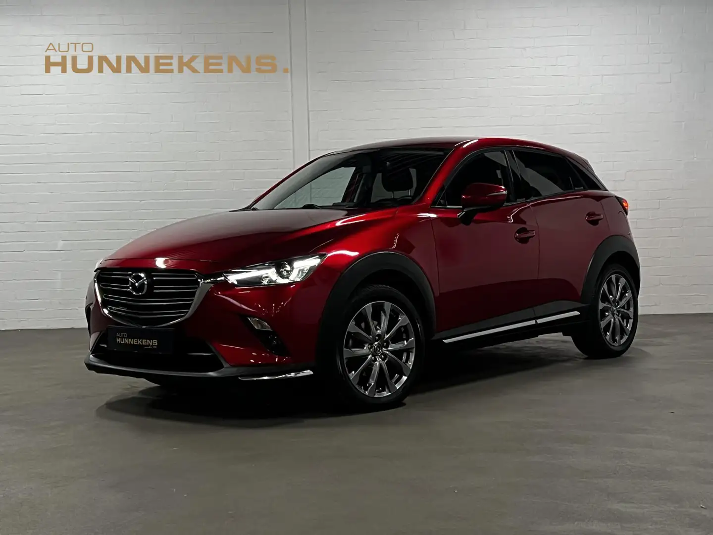 Mazda CX-3 2.0 SkyActiv-G 121 Luxury Head-up | Cruise & Clima Červená - 1