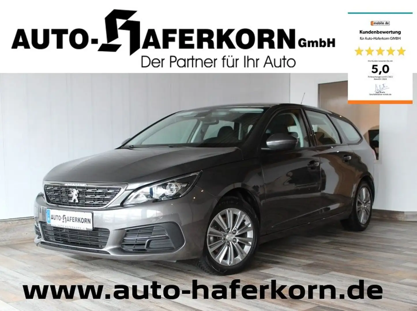 Peugeot 308 SW 1.2 Active 110*AHZV*KAMERA*DAB* Gris - 1