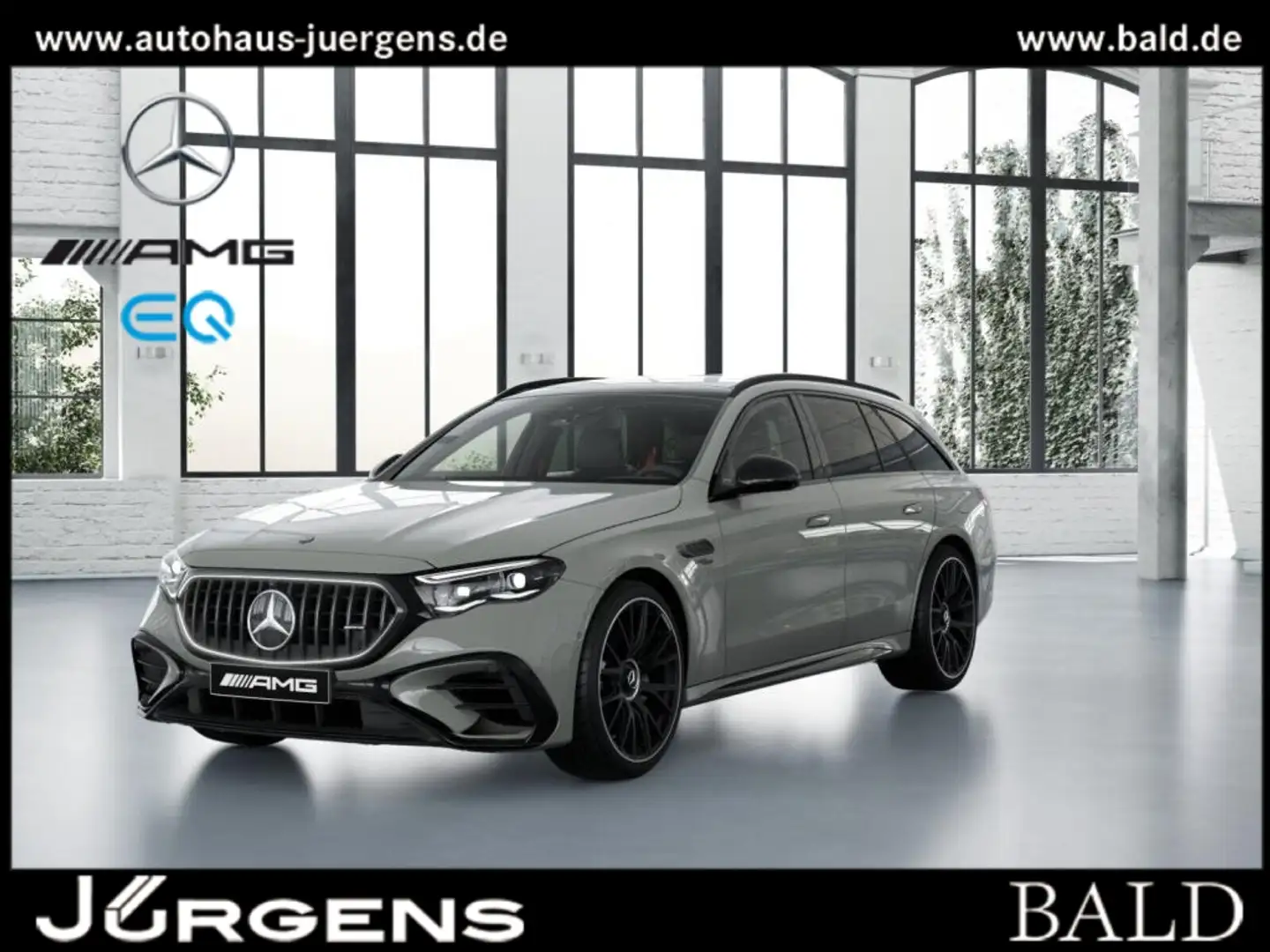 Mercedes-Benz E 53 AMG Hybrid 4M+ T VMax/Pano/AHK/Night/21' Gris - 1