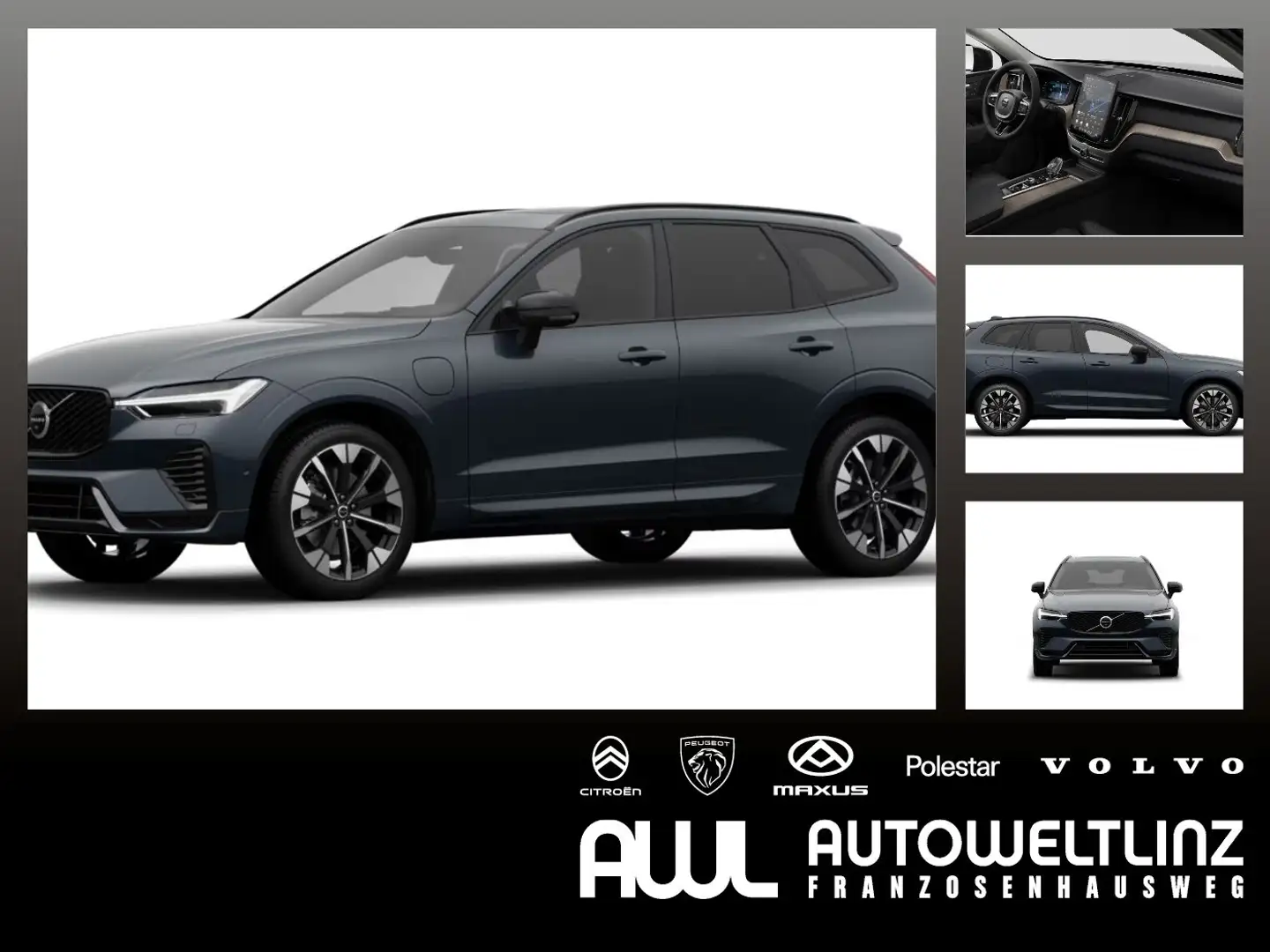 Volvo XC60 T6 Twin Engine PHEV (E6e) Plus Dark Blau - 1