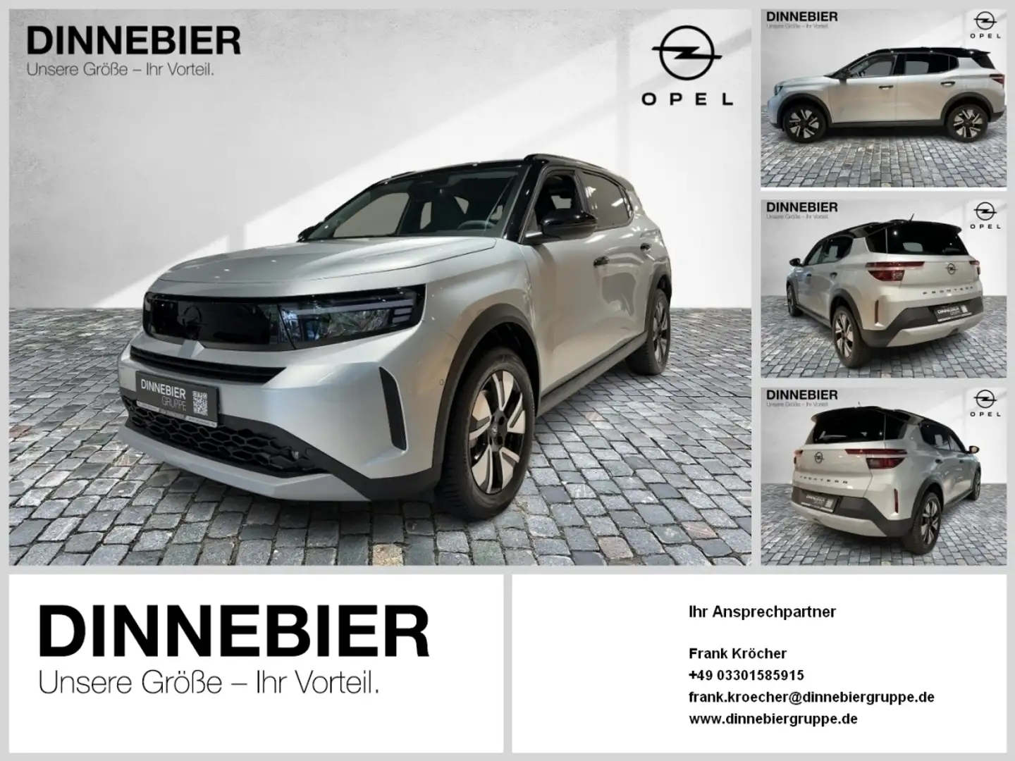 Opel Frontera Electric GS LED+Kamera+Allwetter+Navi Silber - 1