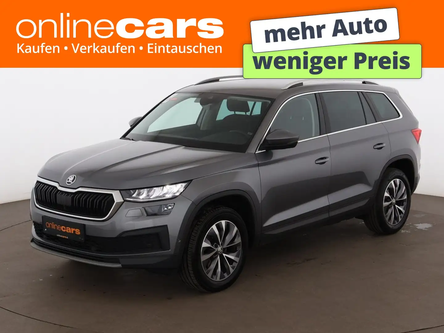 Skoda Kodiaq 2.0 TDI Ambition Aut LED STANDHZG 360-CAM Grau - 1