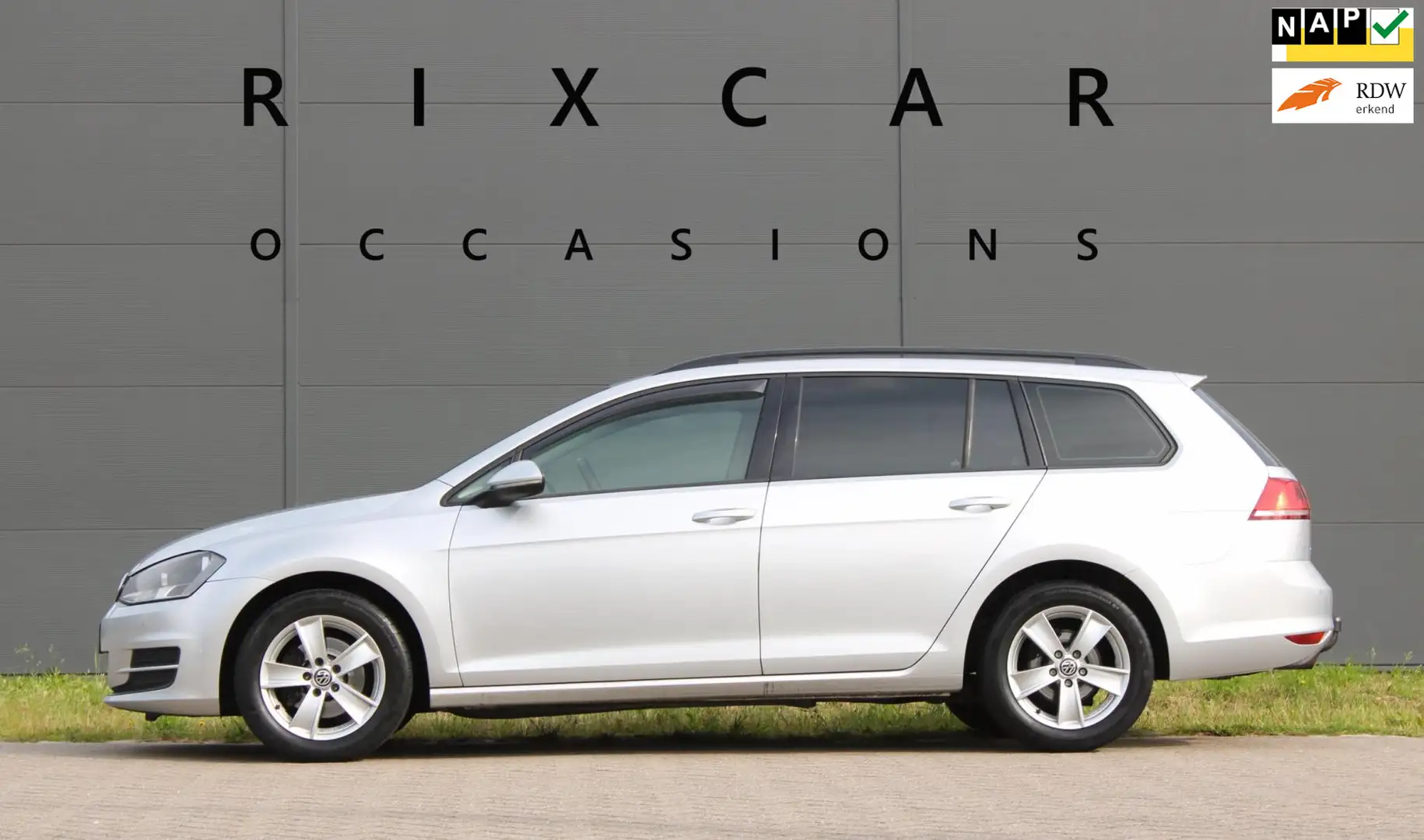 Volkswagen Golf Variant 1.6 TDI Trendline Trekhaak Navi Euro6 !!NIEUWBINNE Grijs - 1