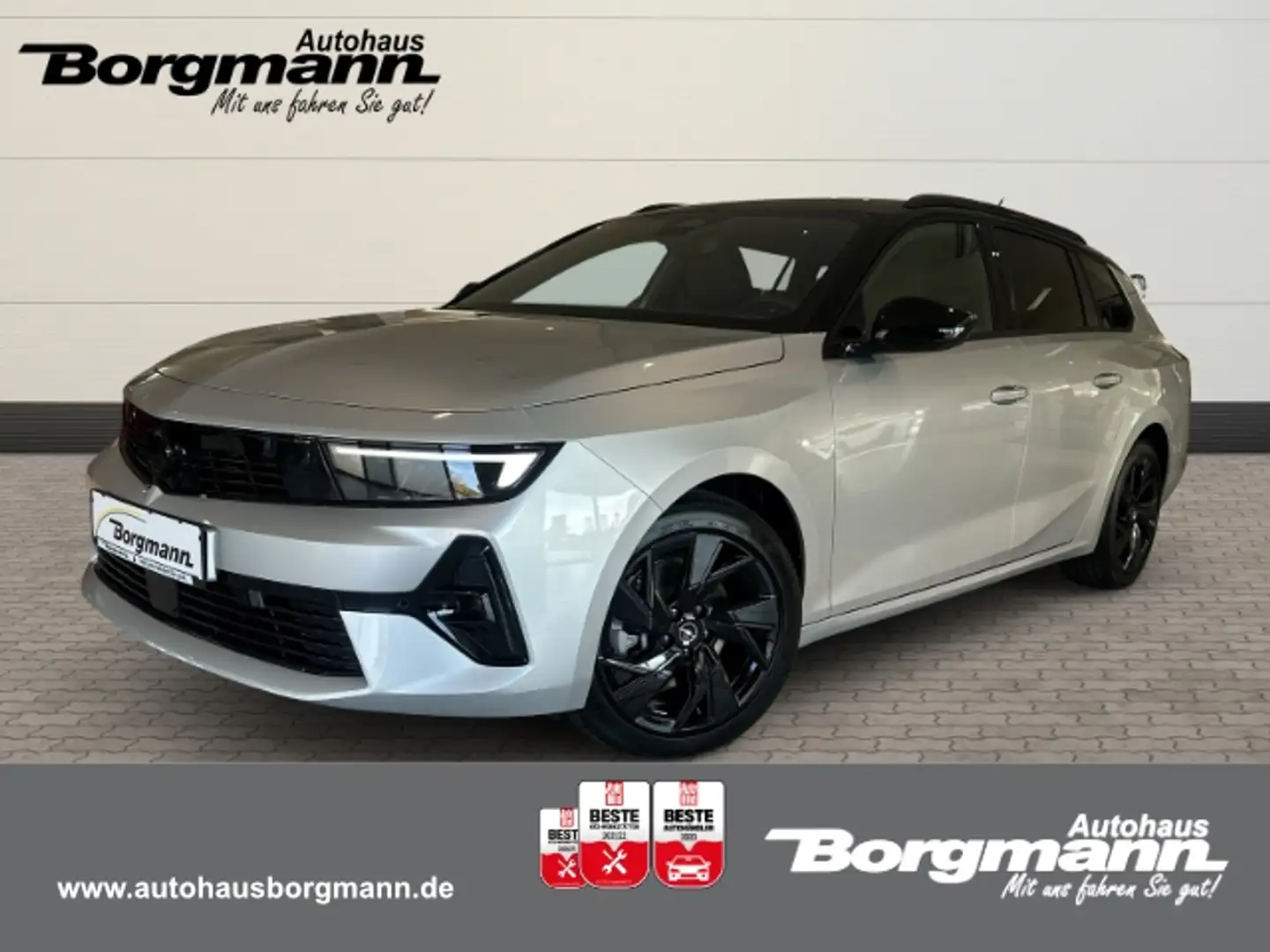 Opel Astra ST GS-Line 1.2 LED - SHZ - Carplay - 360°Kamera Argento - 1