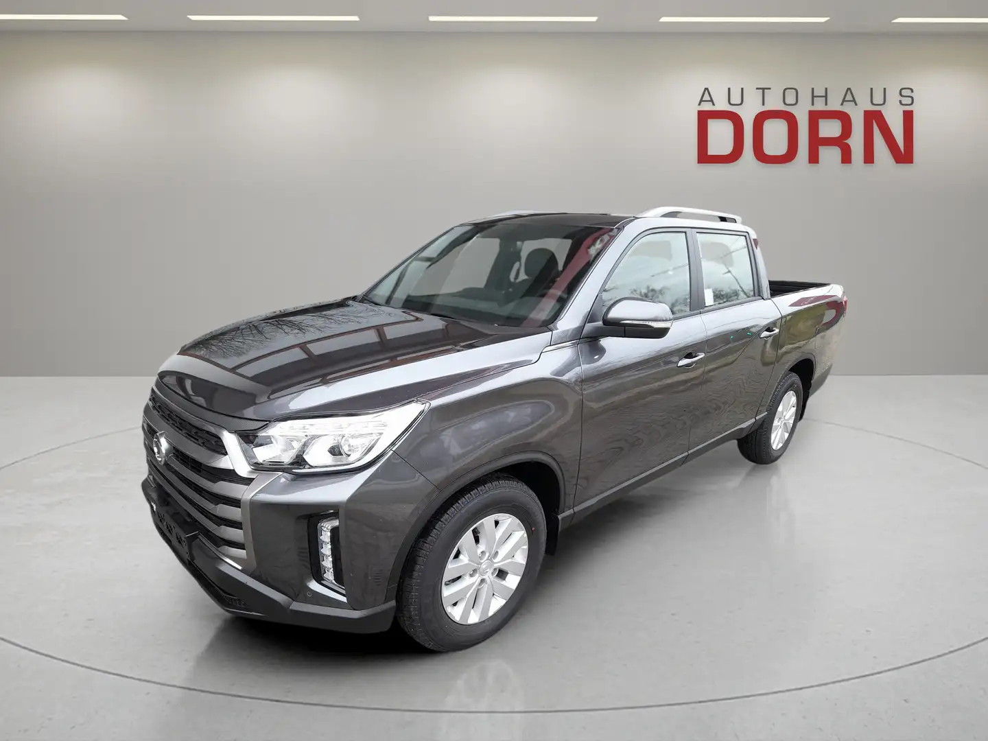 SsangYong Musso Grand Sapphire 2.2D AWD Automatik Navigation uvm. Gris - 1