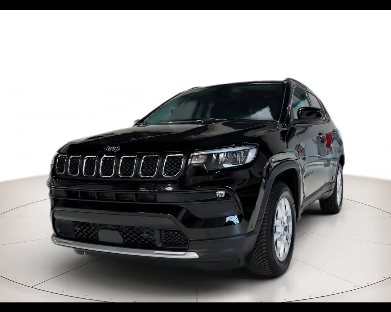 Jeep Compass 4×e 1.3 Turbo T4 190cv Limited Zwart - 1