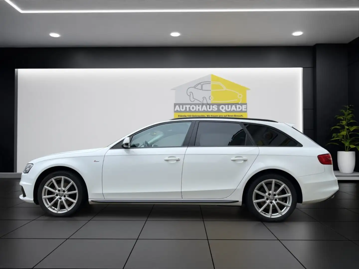 Audi A4 Avant Attraction 2.0 TDI DPF ZAHNRIEMEN NEU Navi B Weiß - 2
