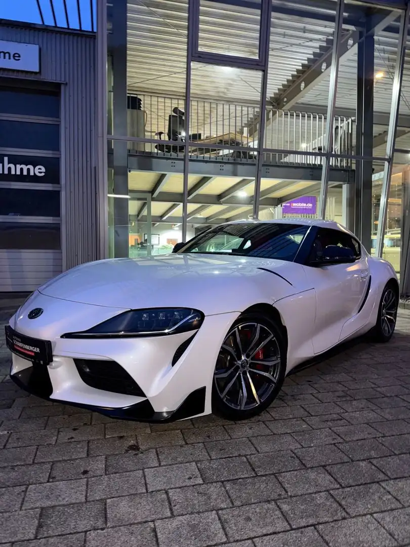 Toyota Supra GR Dynamic+8fach+V.Historie+VOLL+HEAD-UP+ Weiß - 2