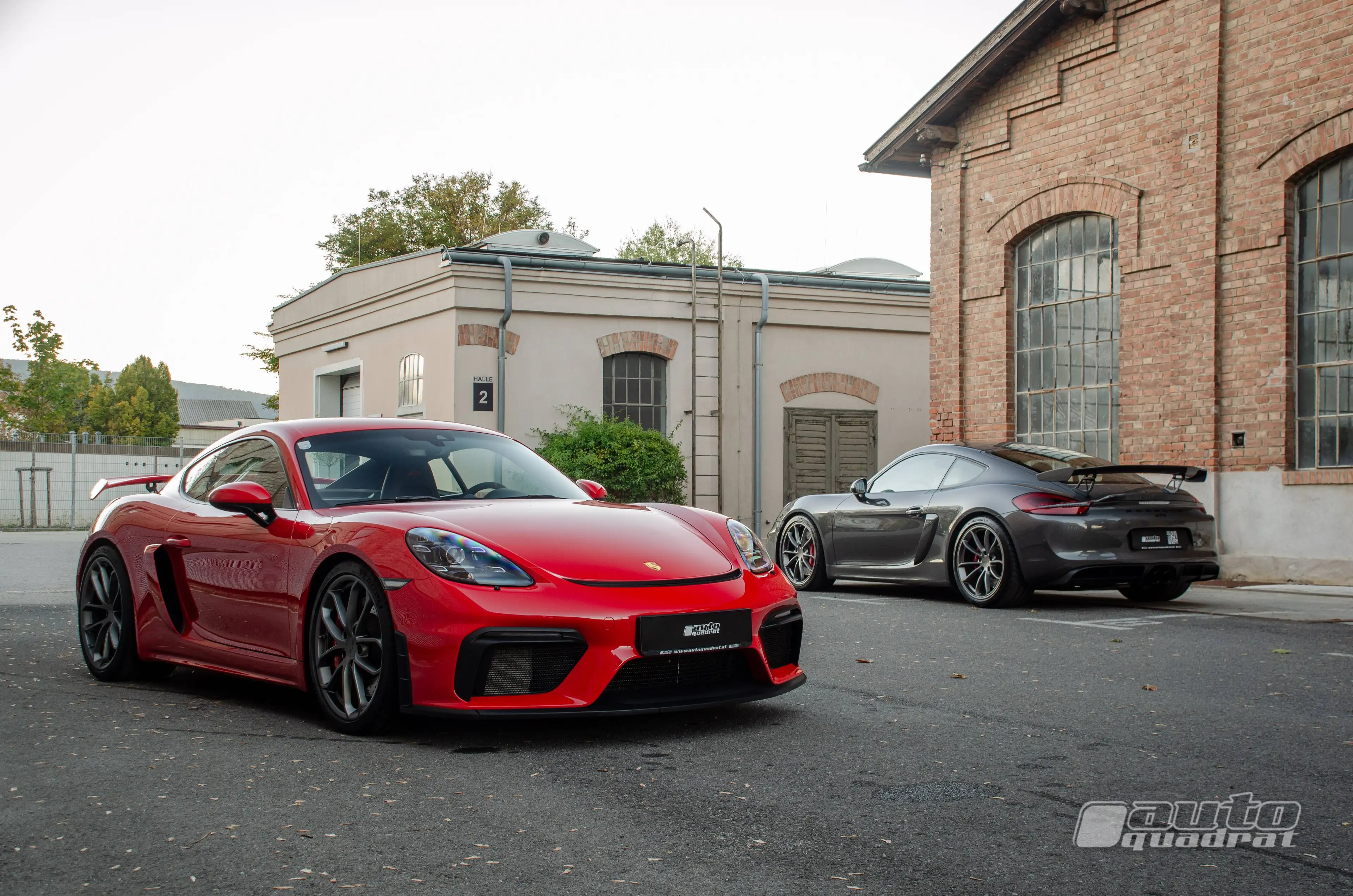 Porsche Cayman GT4 Handschalter in indischrot mit Approved — photo 14