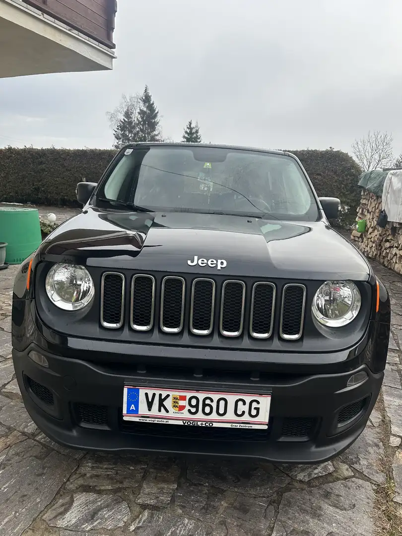 Jeep Renegade Renegade 1,6 EtorQ 110 Sport Sport Schwarz - 2