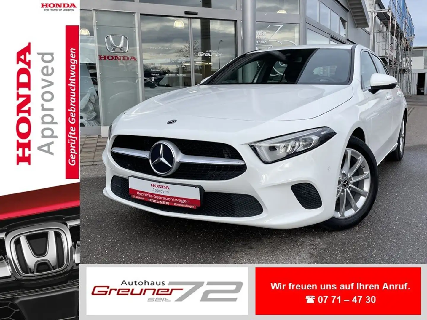 Mercedes-Benz A 180 A-Klasse Progressive Blanc - 1