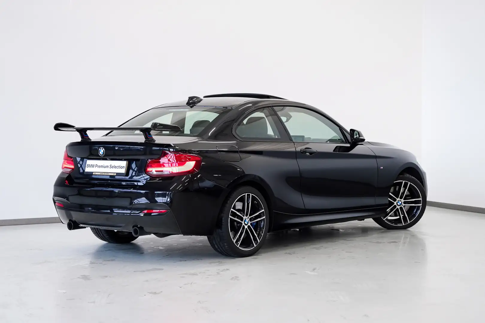 BMW 240 2 Serie Coupé M240i xDrive High Executive Aut. Czarny - 2