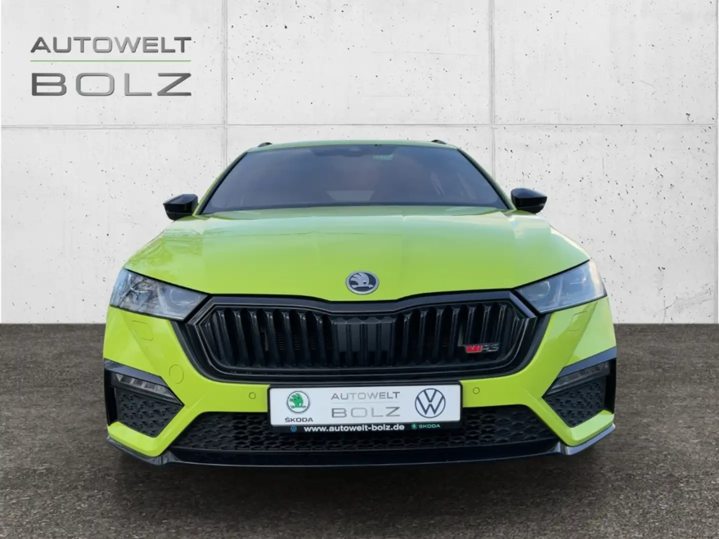 Skoda Octavia Combi RS Plus 2.0 TDI HUD Navi Canton DigiCock Mem Grün - 2