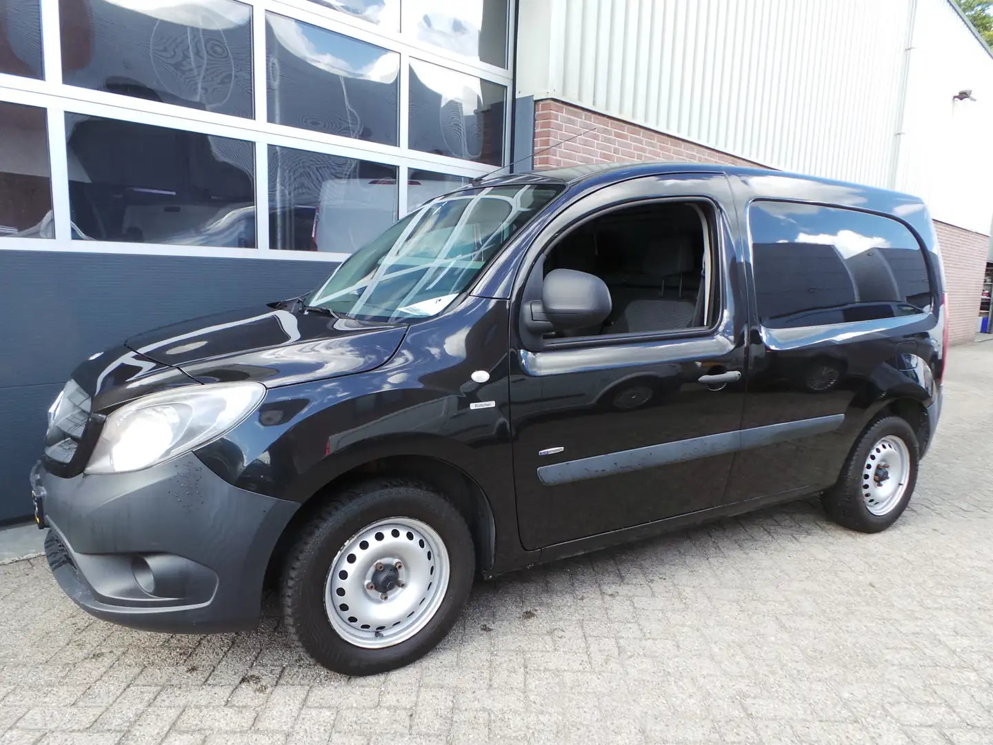 Mercedes-Benz Citan 108 CDI BlueEFFICIENCY Airco,Schuifdeur,NAP,Enz Zwart - 1
