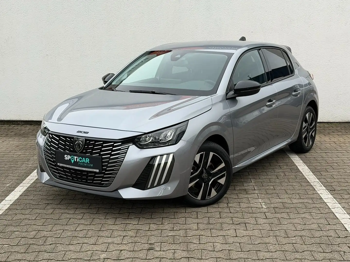 Peugeot 208 Allure PureTech 100 EAT8,Navi,PDC v+h,LED Grau - 1