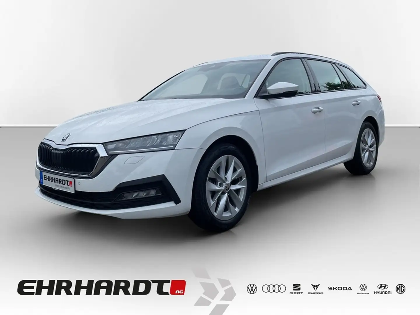Skoda Octavia Combi 2.0 TDI DSG Ambition AHK*LED*NAV*SHZ*ACC*... Weiß - 1
