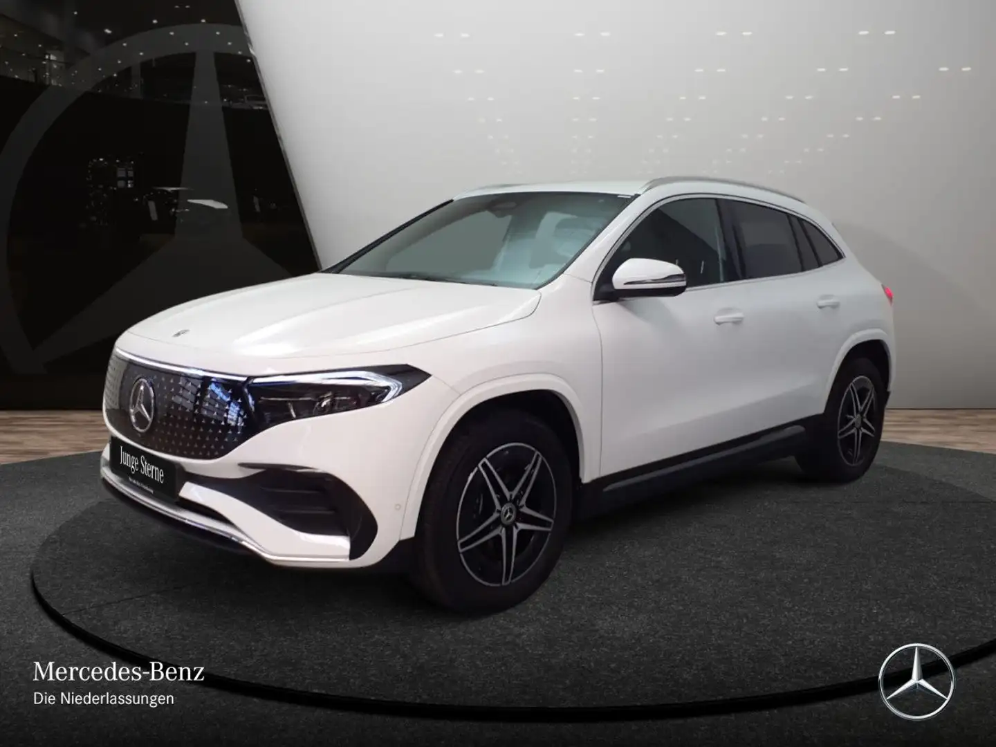 Mercedes-Benz EQA 300 4M AMG+ADVANCED+AHK+KAMERA+SPUR Weiß - 2