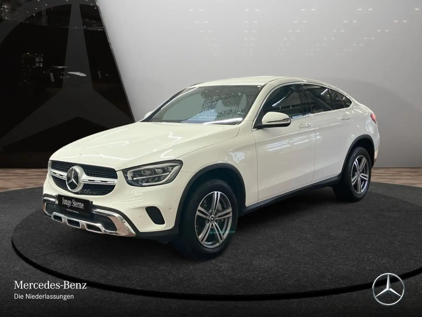 Mercedes-Benz GLC 300 e Coupé 4M LED+FAHRASS+KAMERA+KEYLESS+9G Weiß - 2