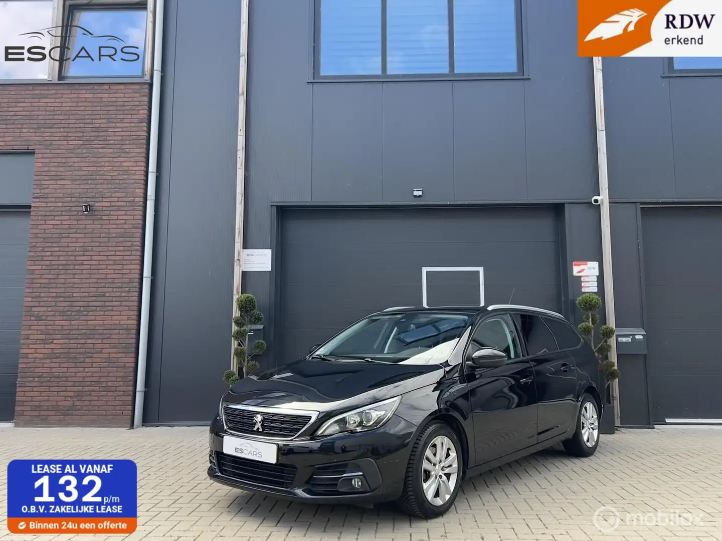 Peugeot 308 SW 1.2 PureTech Blue Lease Pano | Led | Carplay Noir - 1