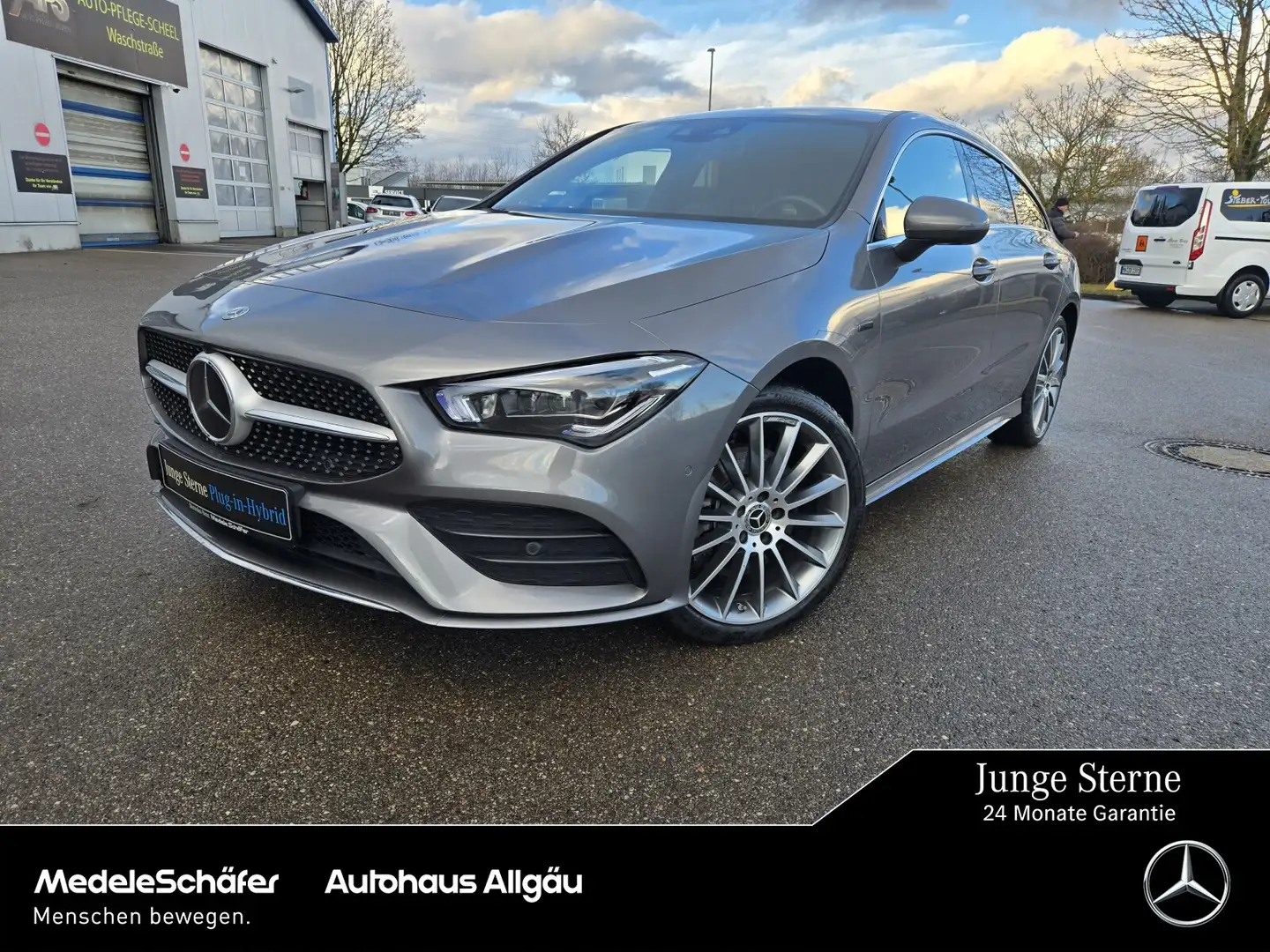 Mercedes-Benz CLA 250 CLA 250 e SB AMG Distron AHK MLED Burme 360°Kam Grau - 1