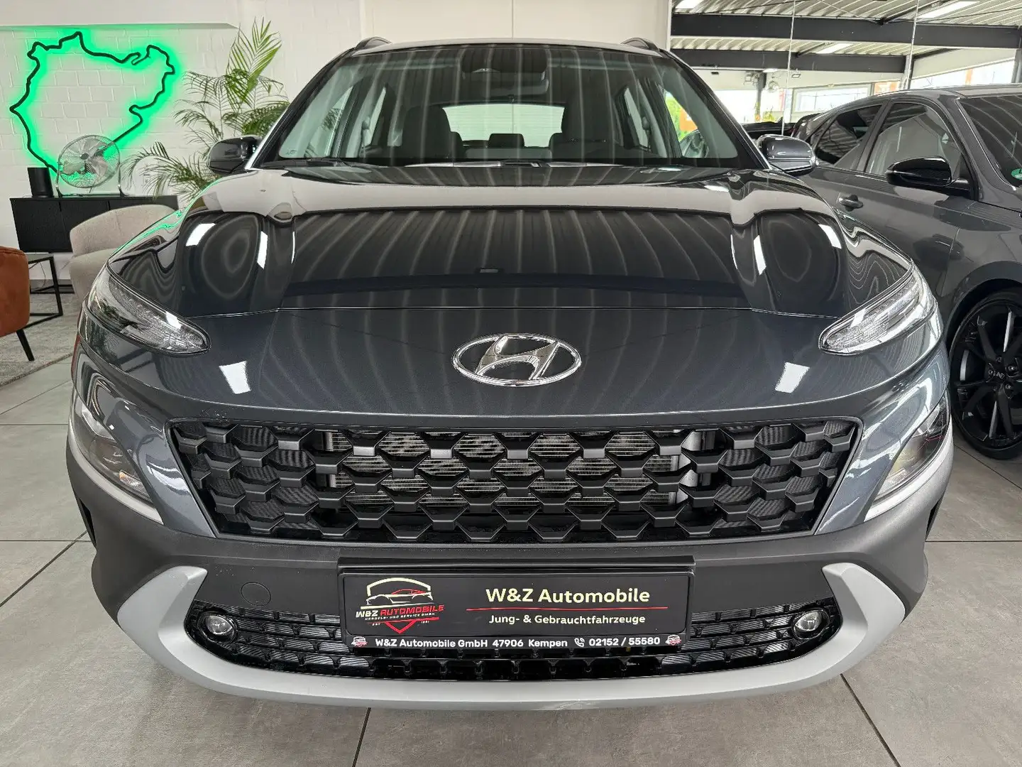Hyundai KONA 1.0 T-GDI DCT +CarPlay+Kamera+PDC+ Grau - 2