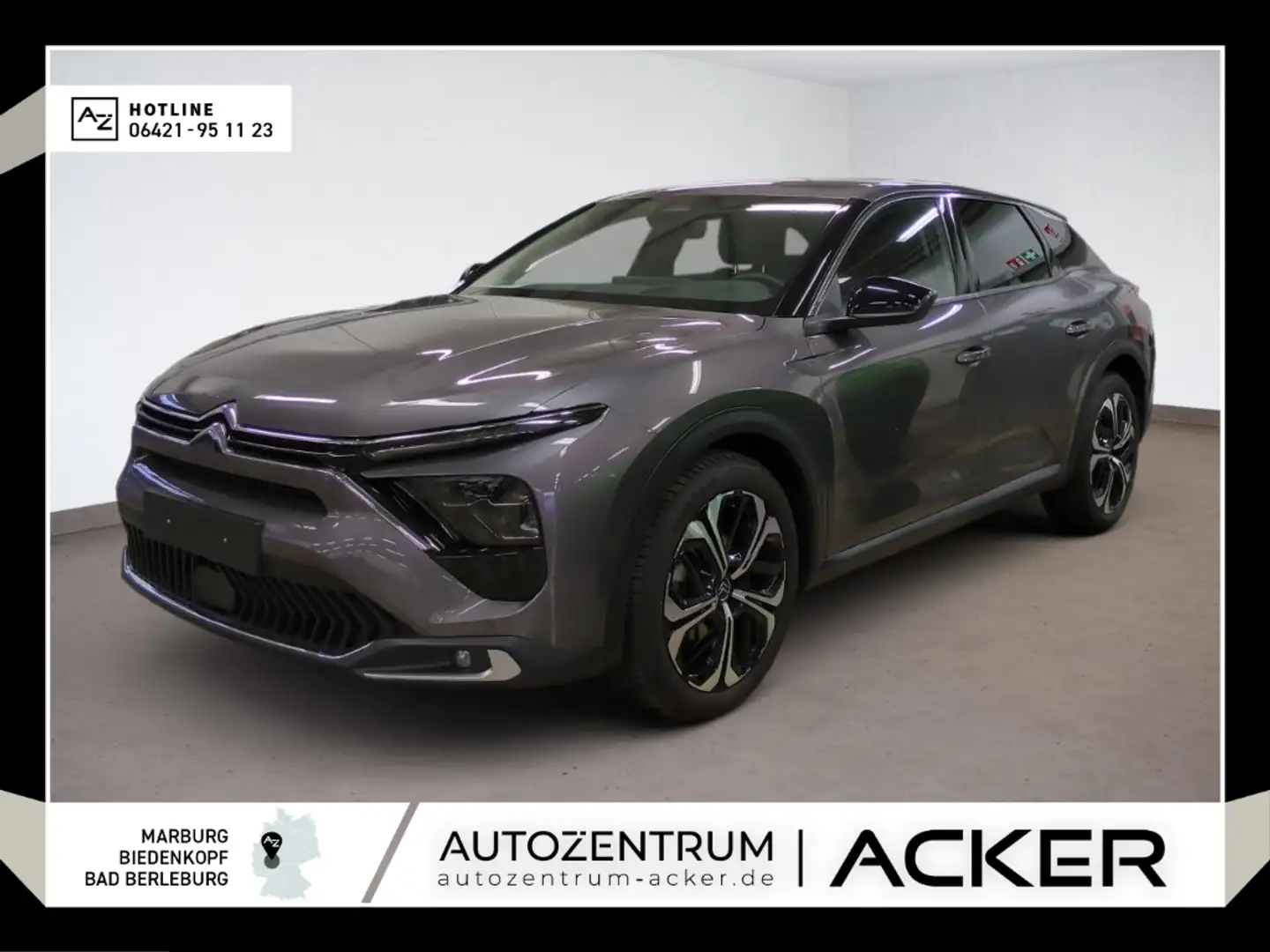 Citroen C5 X Plus 1.2 PureTech 130 AT8. Navi/Leder/LED/RFK Grau - 1