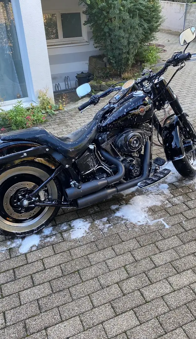 Harley-Davidson Fat Boy Schwarz - 1
